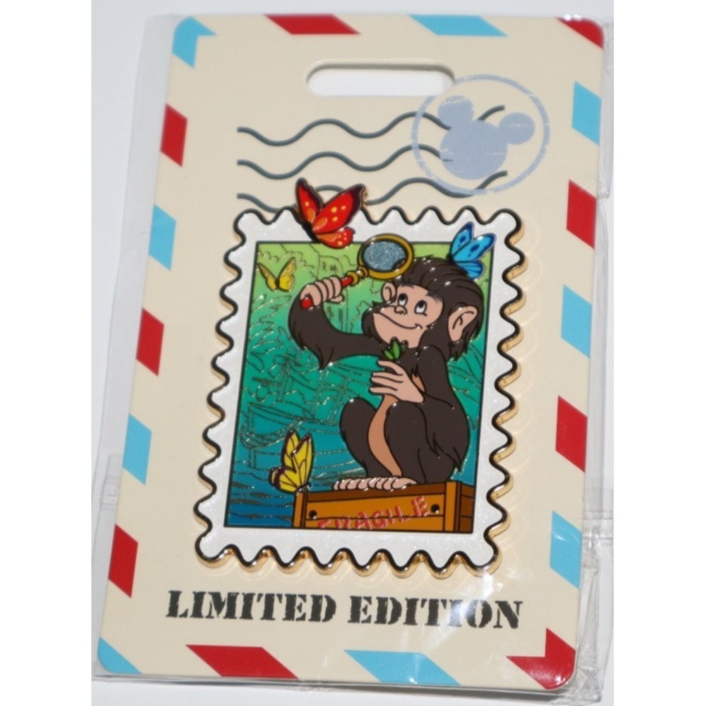 D23 2025 Disney JUNGLE CRUISE MONKEY Stamp LE400 Pin MOG WDI
